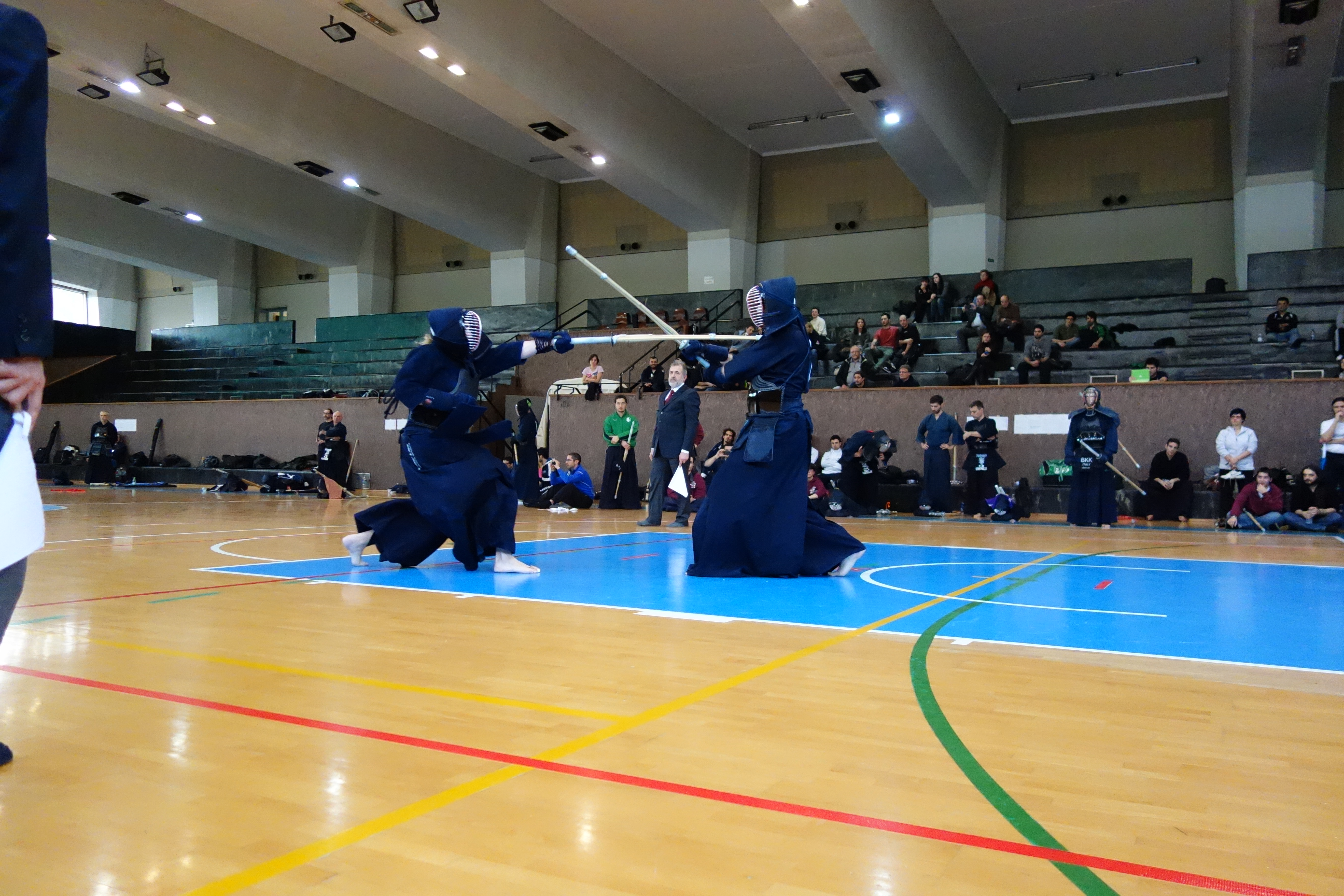 Colpo di Tsuki in gara
